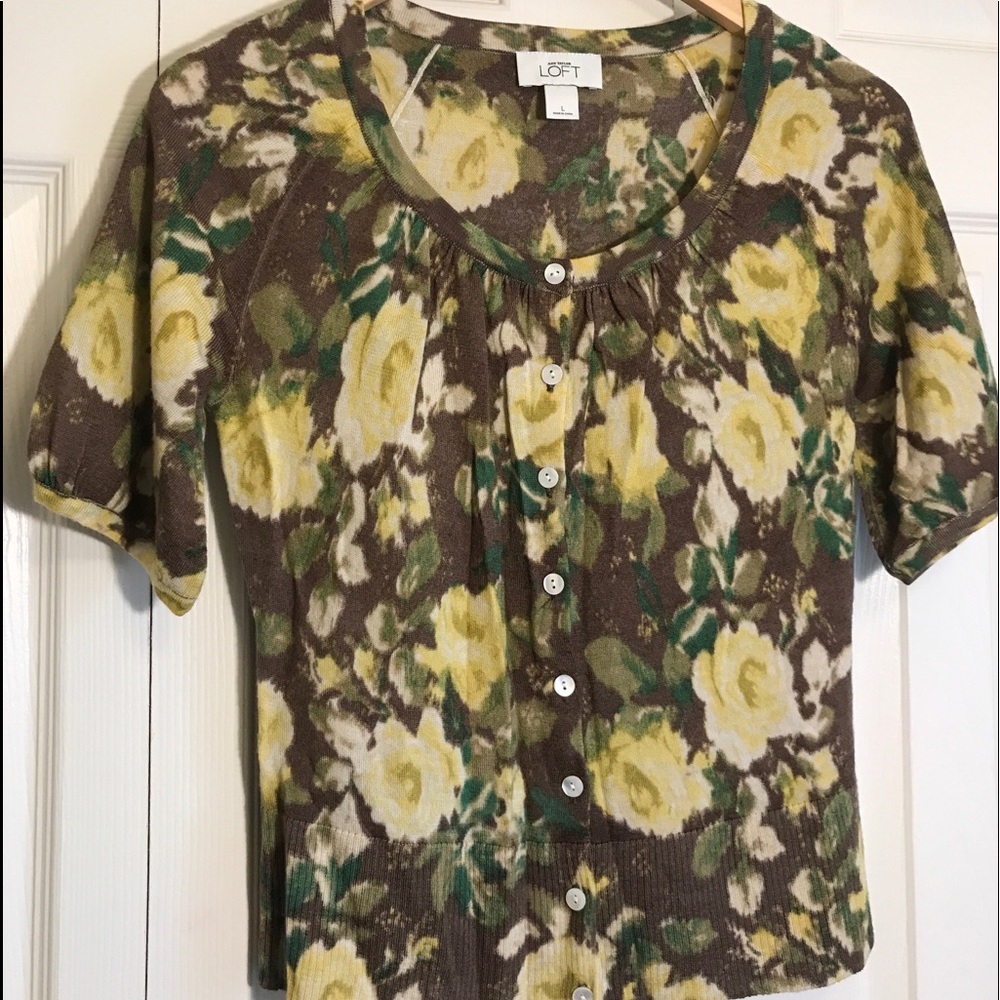 LOFT Ann Taylor - shirt 🤎💛 - Picture 5 of 9